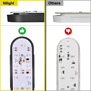 Nilight 6 Inch Oval Trailer Tail Light with flush Mount Grommets Plugs w/Mounting Brackets 2PCS Red Waterproof Stop Brake Turn Trailer Lights for RV Truck  dealsforyoudays Led Blinker