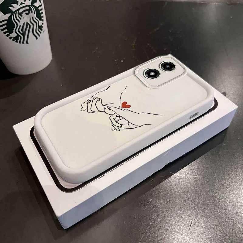 1 Piece E14 Promised Love Fashion Ready Flexible For Moto E14 Case With Elegant