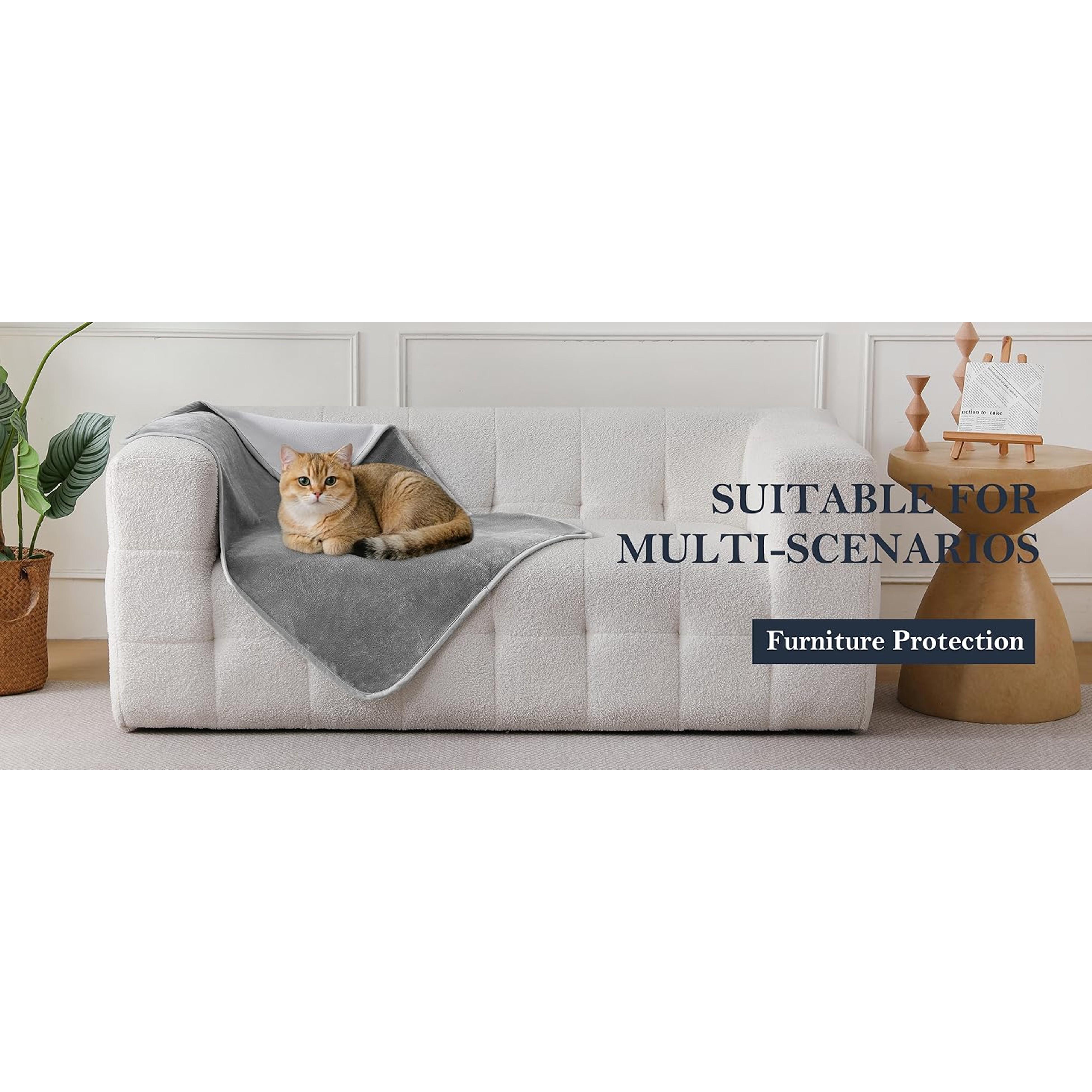 Waterproof Blanket 60"x80" for Adults, Reversible Waterproof Bed Cover for Dogs Cats Pets, Soft Leakproof Blanket for Bed Couch Sofa Furniture Protector, Dusty Pink/Off White Waterproof Blanket 60"x80" for Adults, Reversible Waterproof Bed Cover for Dogs Cats Pets, Soft Leakproof Blanket for Bed Couch Sofa Furniture Protector, Dusty Pink/Off White