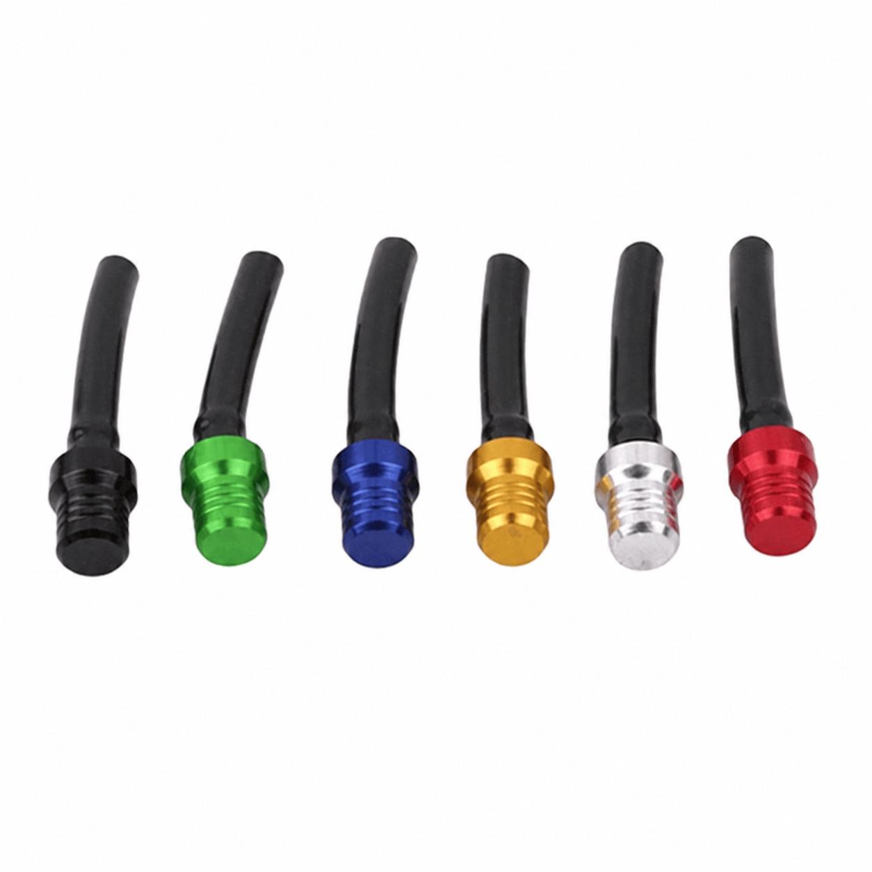 ATV High Performance Aluminum Fuel Tank Cap Replacement, Anti-Surge Gas Valve with Breather Tube Upgrade, Prevents Leaks & Overflow for Dirt Bikes