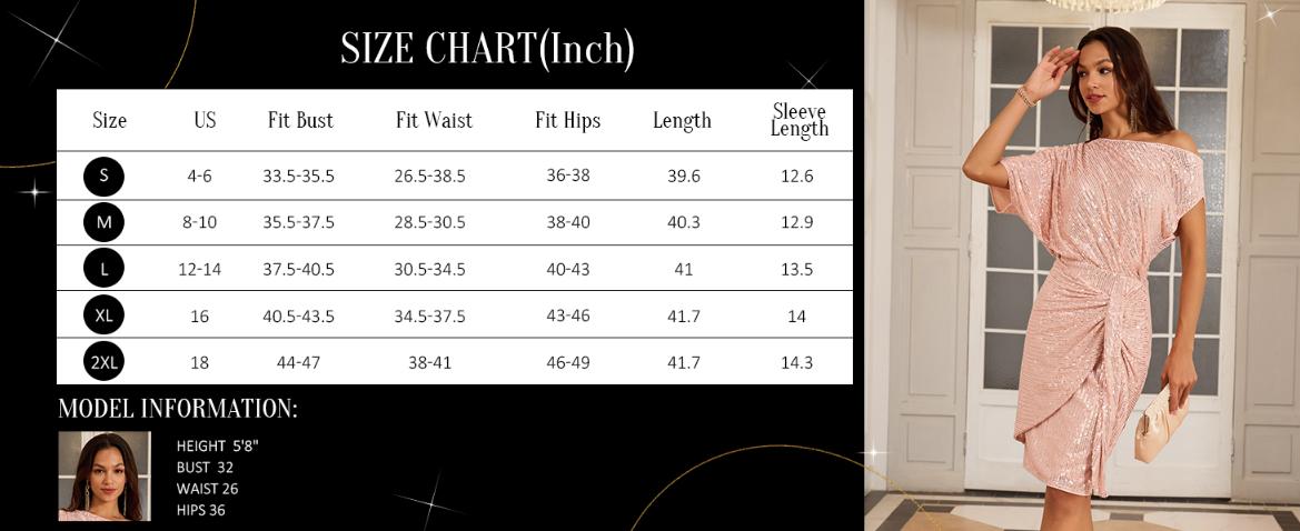 【Delicate Sequin Design】GRACE KARIN Cocktail Dresses for Evening Party One Shoulder Ruched Sequin Dresses SpringStatements