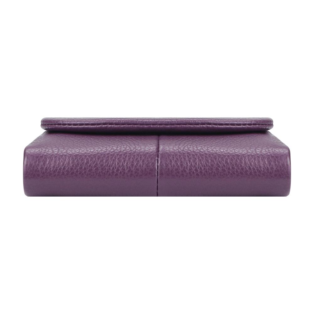 Royal Bagger RFID Blocking Women's Short Wallet Genuine Leather Multi-card Slots Card Holder Trifold Purse Magnetic Opening 2063 SpringStatements