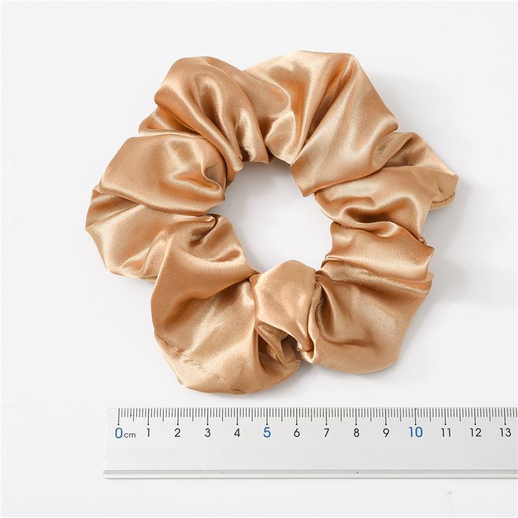 (Not For Sale)Free Gifts Mulberry Silk Large Scrunchies Rubber Bands Hair Ties Gum Elastics Ponytail Holders For Women Girls Colors Shipped Randomly