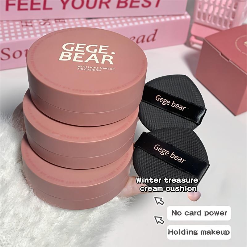 BB Cream Foundation - BB Foundation + Refill, for Use with A Powder Puff, Waterproof, Sweatproof, Oil-controlling, Moisturizing, Permanently Conceals Pores, Suitable As A Christmas or Valentine's Day Gift.