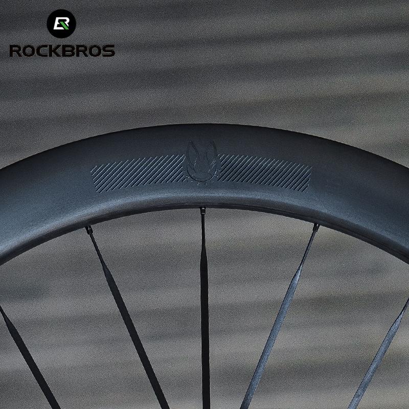 ROCKBROS T700 Carbon Fiber Bike Wheels 700c 55 mm Disc Brake Wheelset