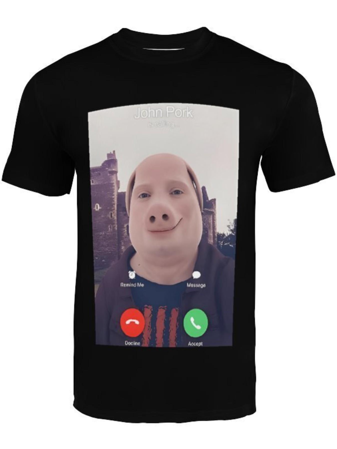 Cotton John Boek Call T-shirt, casual crew neck cotton T-shirt, fun T-shirt for everyday quirky wear John Bok Call Cotton T-Shirt, Casual Round Neck Cotton T-Shirt, Fun T-Shirt for Daily Wear, Sporty Long Slim-Fitting Tee