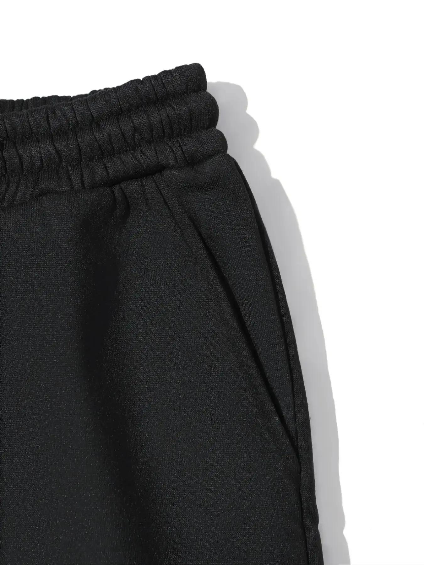 Men's Trendy Graffiti-Inspired Tracksuit Set: "SWD" Printed Hoodie & Sweatpants, Perfect for Streetwear Fans and Casual Urban Style