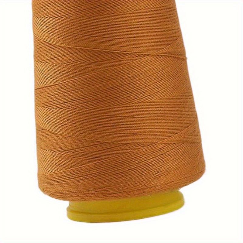 1pc sewing thread, sewing machine thread, polyester needle and thread, white pagoda thread, 3000 yard polyester thread, sewing thread for clothing repair and sewing, lockstitch, packaging, Sewn embroidery, DIY sewing accessories