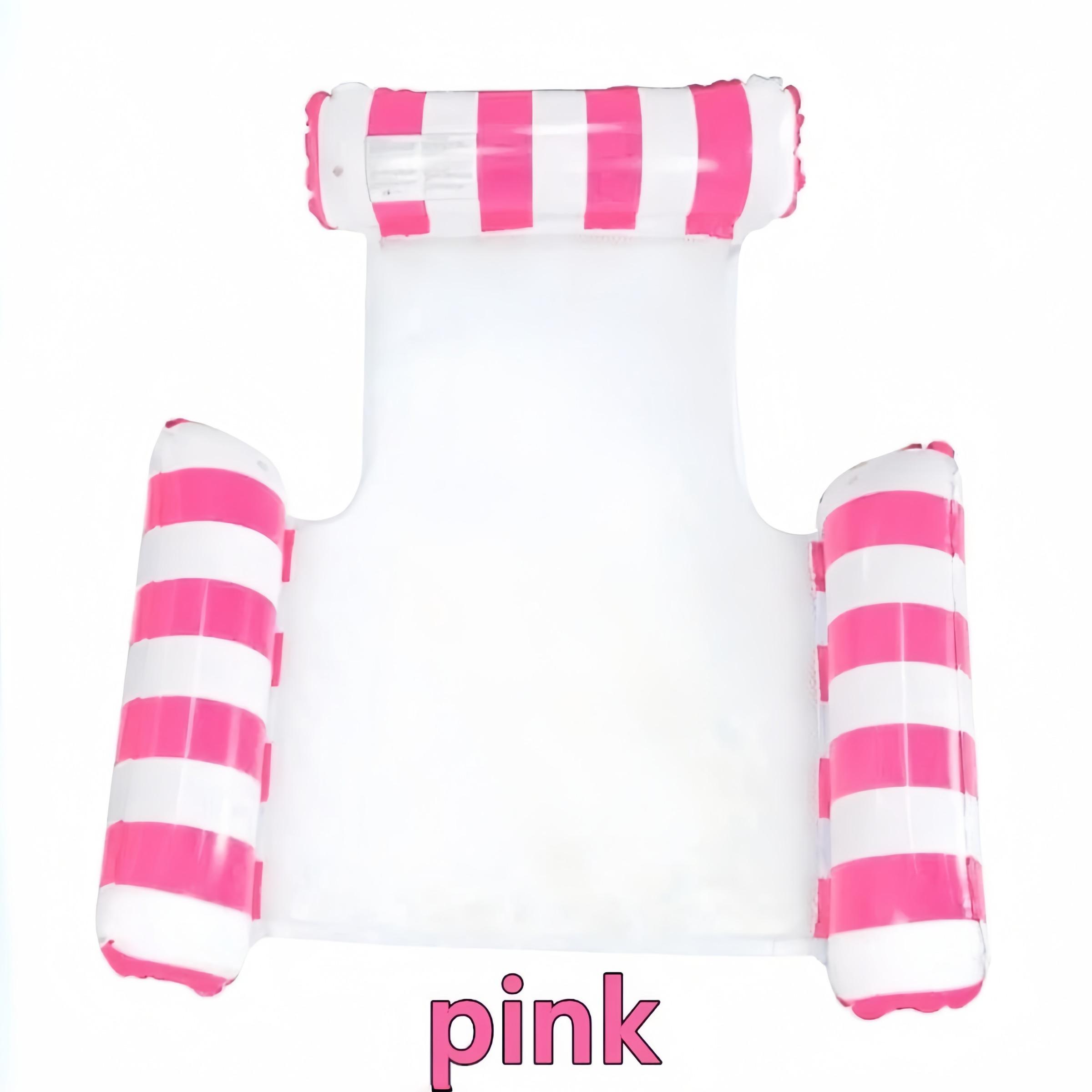 Inflatable Water Hammock Chair, Foldable Pool Float, Beach Party Furniture, Portable Lounge Bed, Summer Gift for Kids & Adults