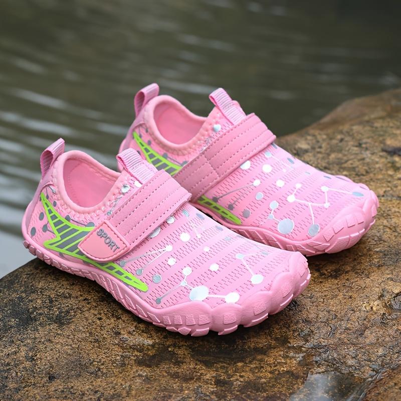 Kids' Unisex Barefoot Water Socks - Elastane, Breathable, Quick-Dry, Non-Slip - for Beach, Pool Summer Outdoor Activities