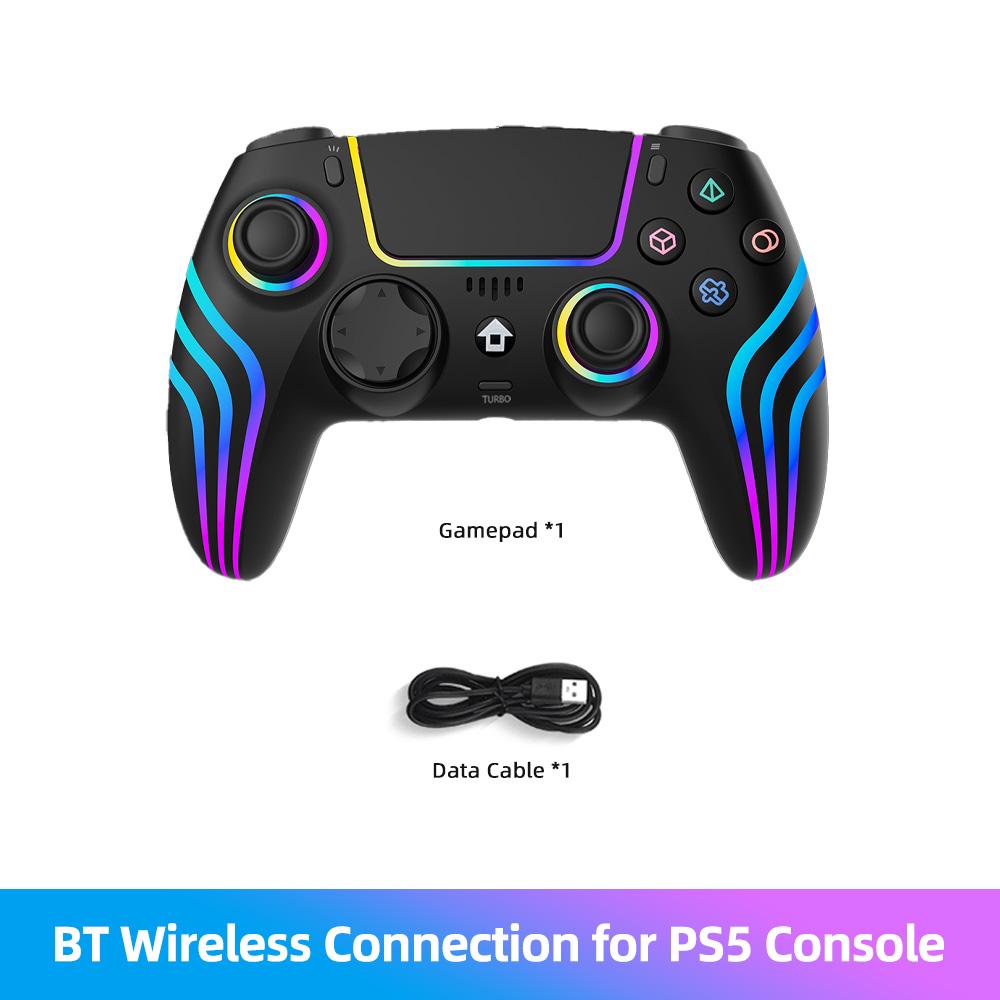 Bluetooth-compatible For Playstation 5 Wireless Controller for PS5/PS5 Slim/PS5 Pro with Turbo Dual Sense Macro Programming