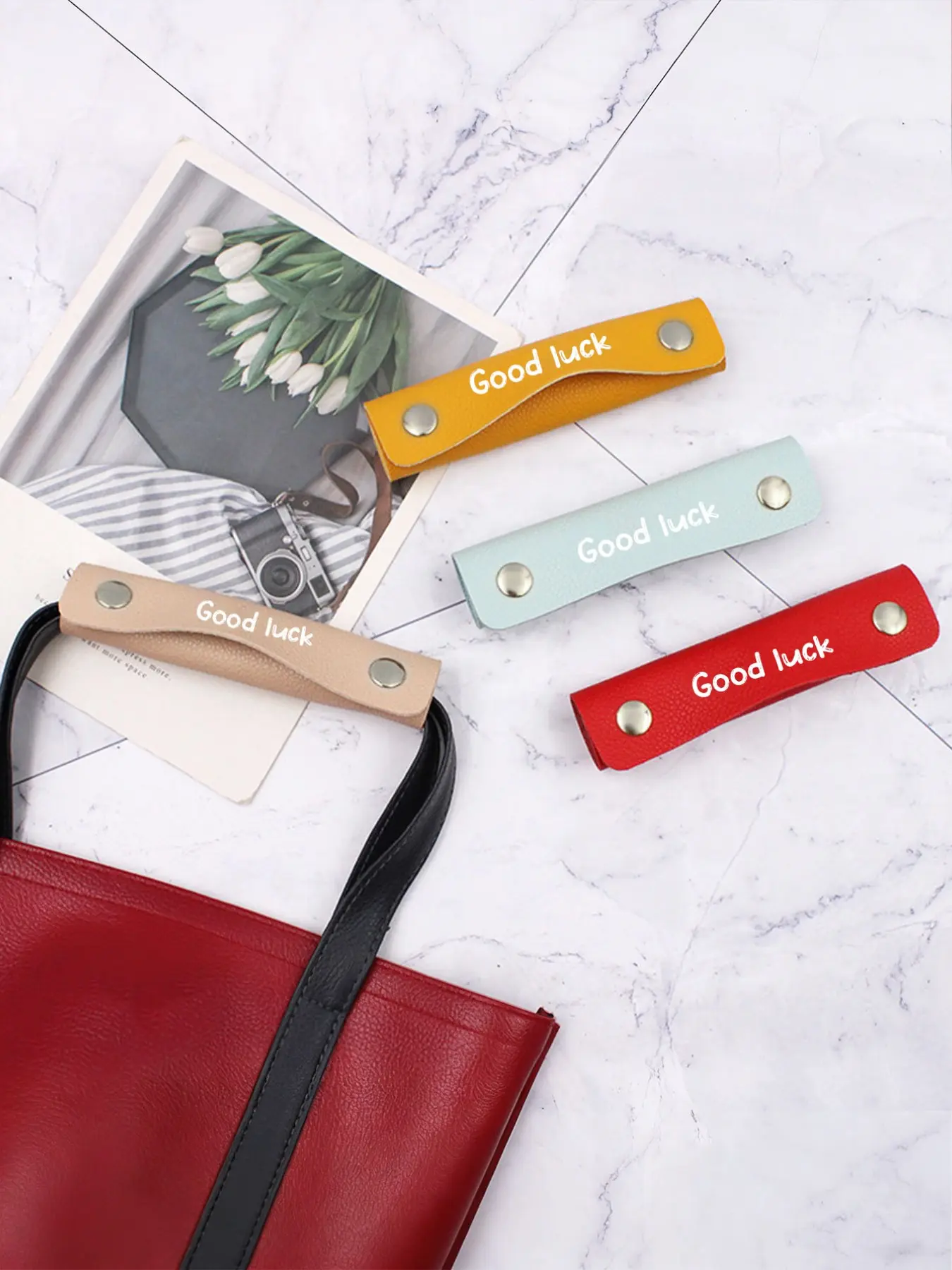 1pc Premium Leather Bag Handle - Ergonomic Pressure-Reducing Design for Comfortable Carrying, Sturdy and Durable - Suitable for Shopping Bags and Travel Bags, Perfect for Daily Use