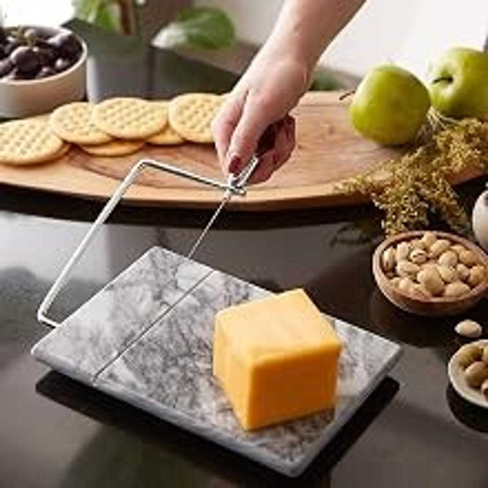 International 6-Piece Oval Porcelain Cheese Board Collection Accessories