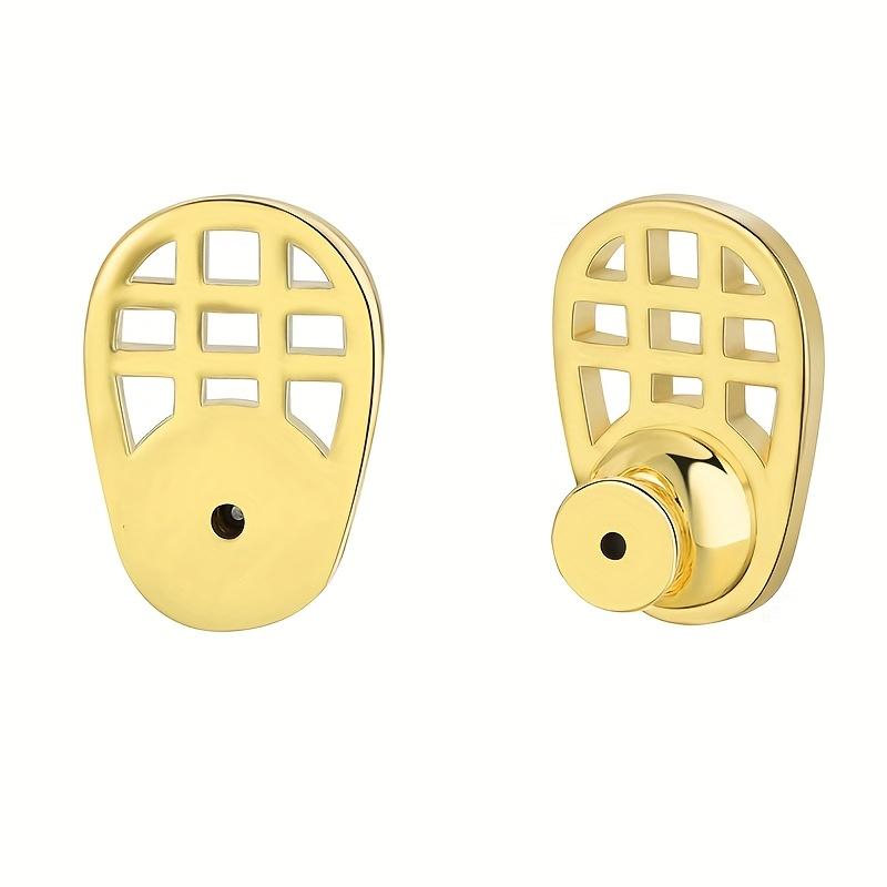 2pcs Set New Earring Backs, Durable, Shape Earring Enhancer, Suitable for Heavy Earrings, Locking Earring Back Replacement, Jewelry Gift for Women