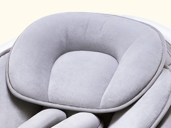 HARPPA Weddell Orbit Electric Baby Swing, 5 Swing Speeds, Elevated Eye-Level Seat, Touch & Remote Control, Music Connectivity, Ergonomic Design & Lightweight Frame