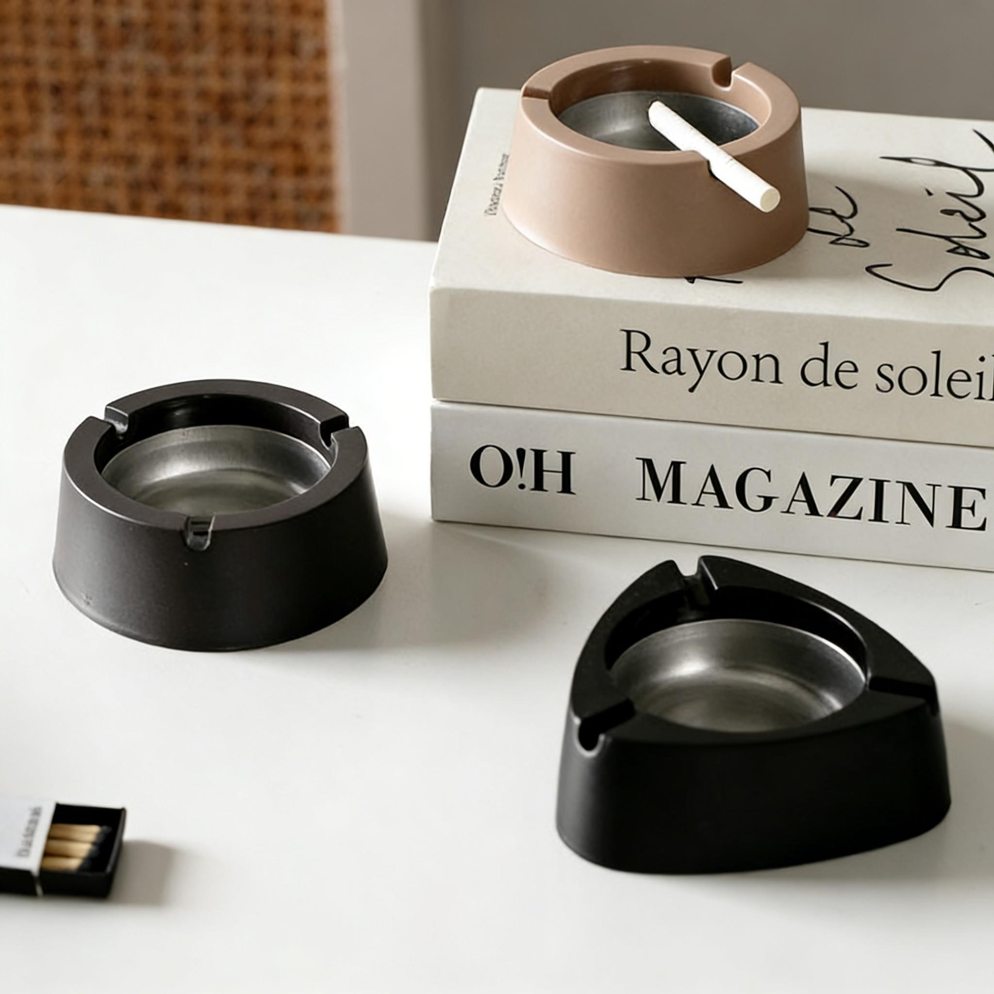 Nordic Style Creative Ashtray, Easy to Clean, No Residue, Suitable for Office, Home, Dorm, Bar, Ktv, Universal Use