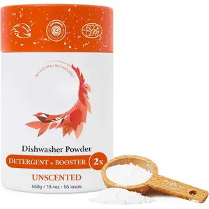 | Dishwasher Detergent  and Booster 2-in-1 | Unscented | 55 Loads | Cuts  and Grime | Non -  |   | EWG Verified