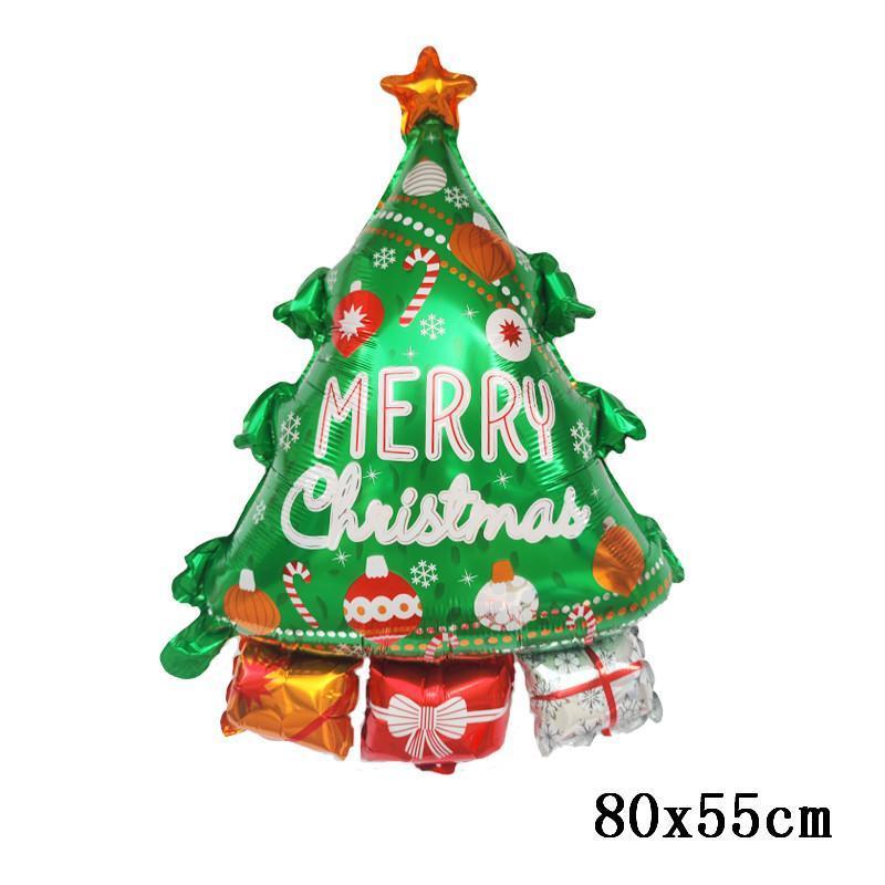 Big Gingerbread Man Balloon Foil Kids Balloon Christmas Balloon Xmas Balloon Christmas Party Decoration 2023 New Year Supplies