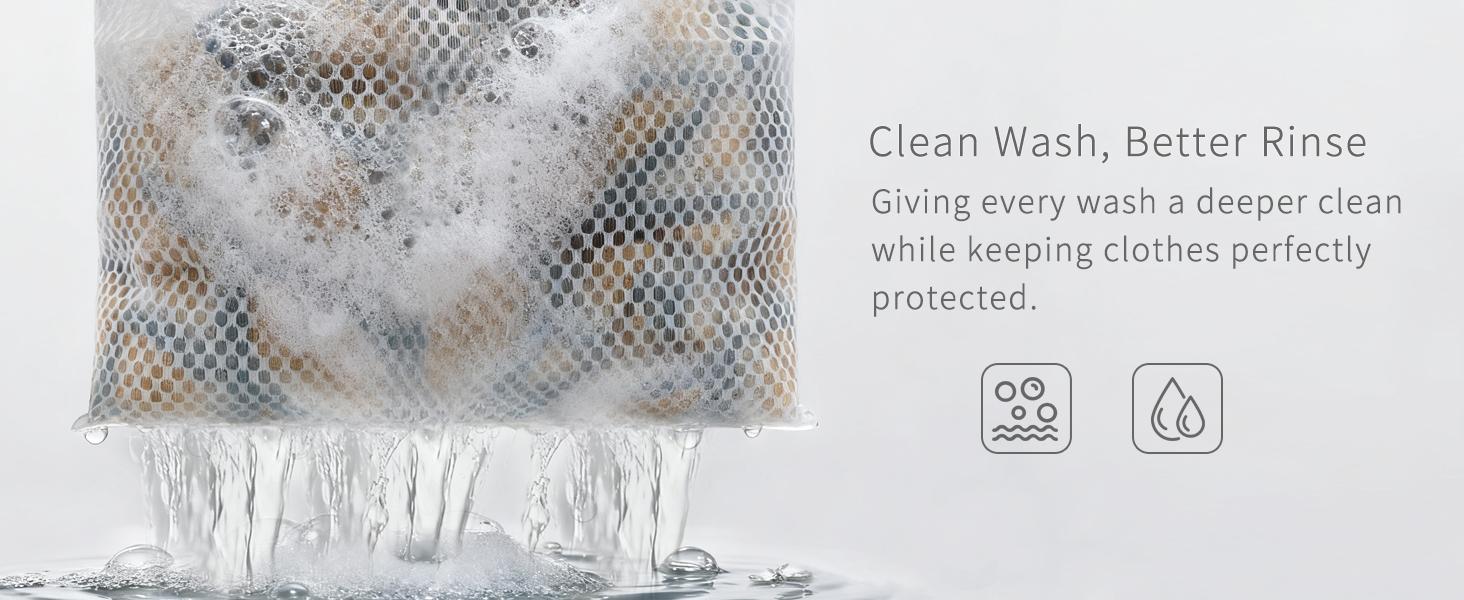 3Pcs Durable Honeycomb Mesh Laundry Bags for Delicates 12 x 16 Inches (3 Medium)