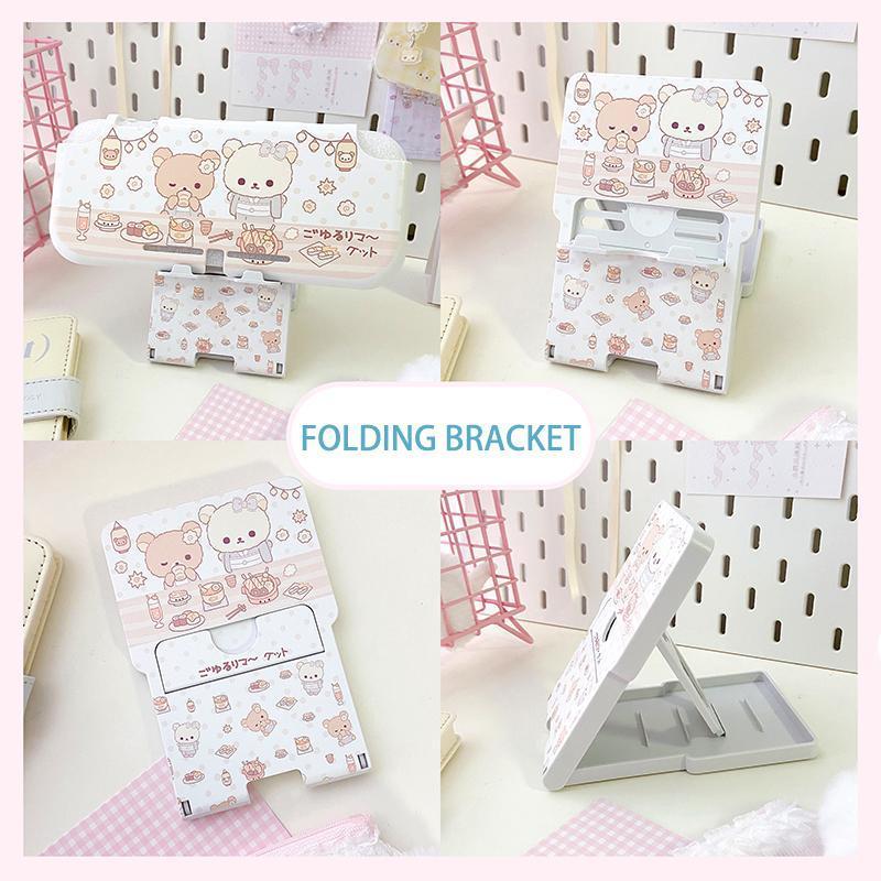 Ins Style Original Switch Protective Cover Cute Bear Oled Controller Cover Can Be Inserted Dock for Nintendo Switch Joy-Con