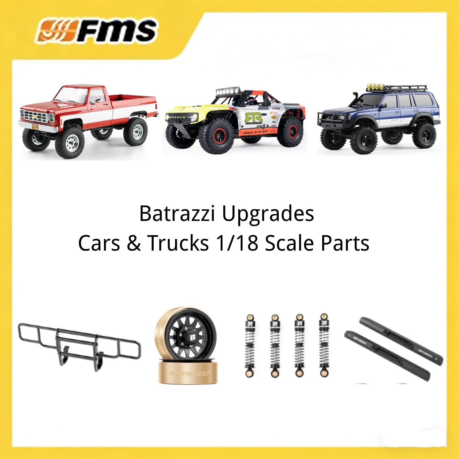 BATRAZZI FCX18 1/18 Parts