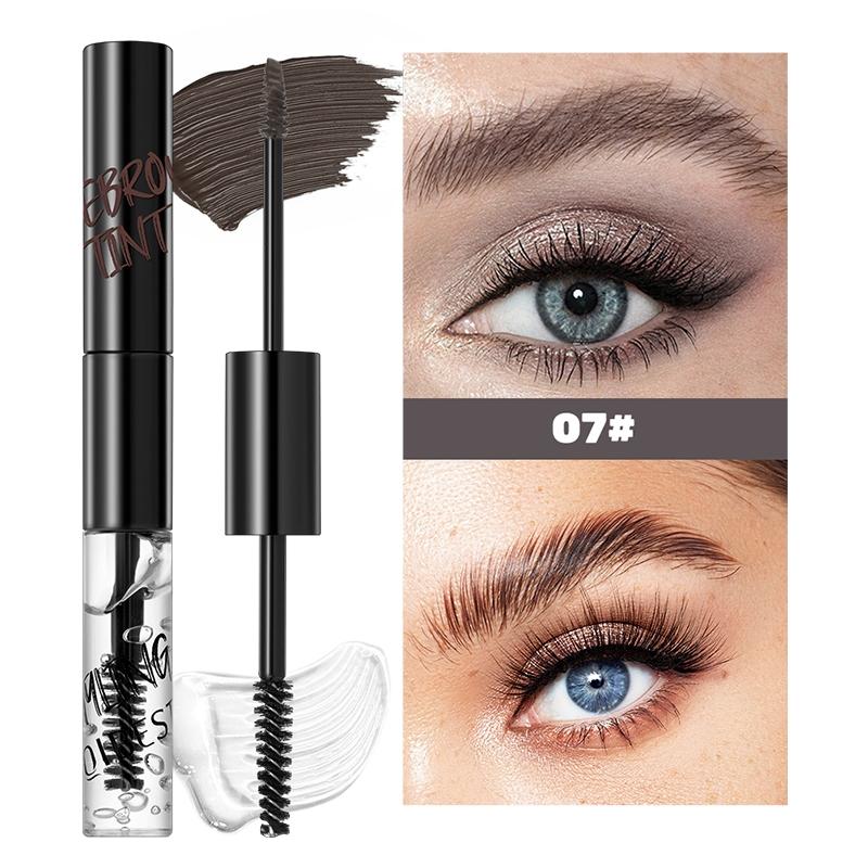 Long-Lasting Waterproof Sweatproof Mascara, Natural Volumizing Effect, Dual-Ended Balm Formula, Single Item Packaging