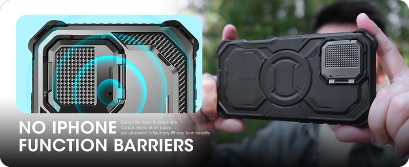 i-Blason Phone cases for iPhone 16 Pro Max / 16 pro / Plus MagSafe,Camera Control Button Cover,Camera Cover Stand,Military Protection,Full-Body Magnetic Phone Case with screen protector Smartphone Cellphone