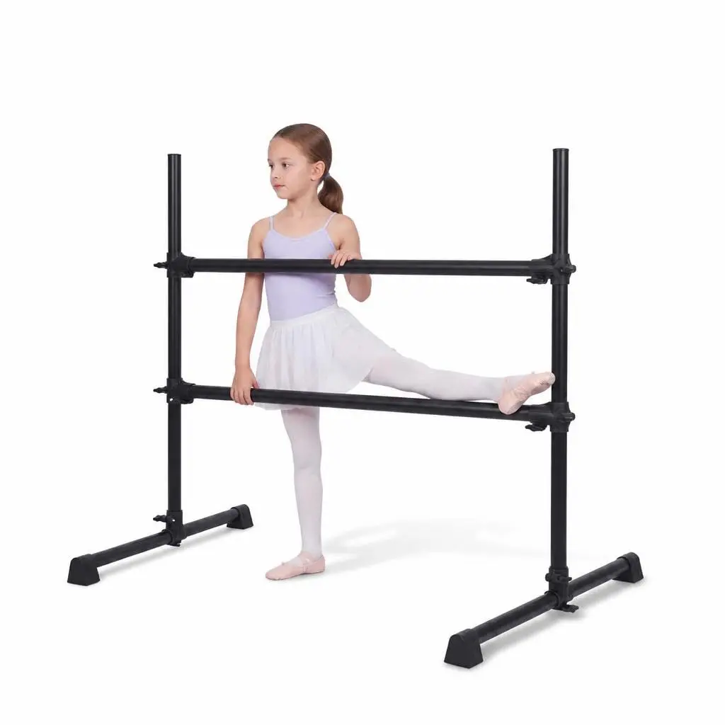 Adjustable Freestanding Ballet Barre for Dance, Pilates, and Classical Training – Durable, Portable, and Easy-to-Set-Up Support for Home or Studio Use