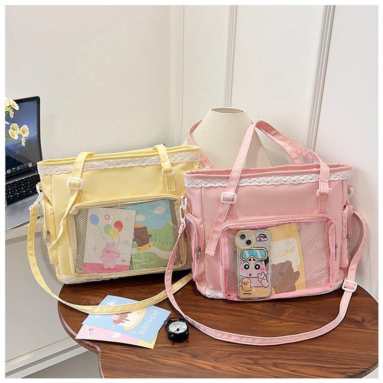 Ballet Girl Large Appetite Itabag Japanese Two-Dimension Single Shoulder Crossbody Bag Gift For Friends Women'S Handbag