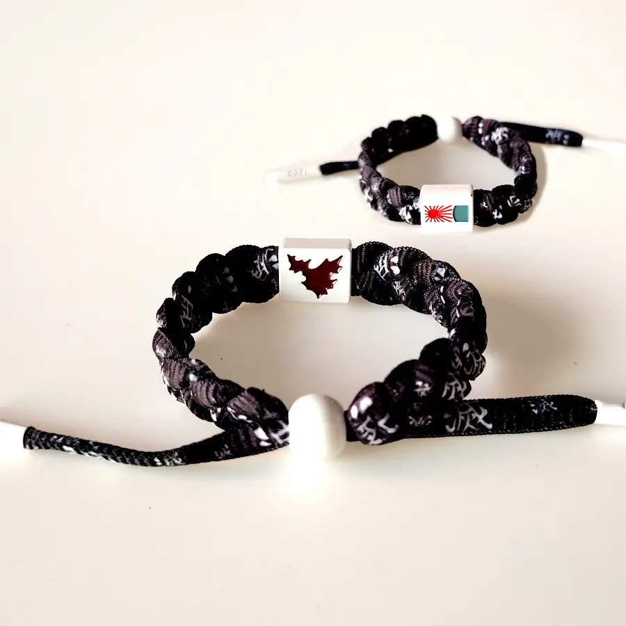 Tanjiro black natural color bracelet