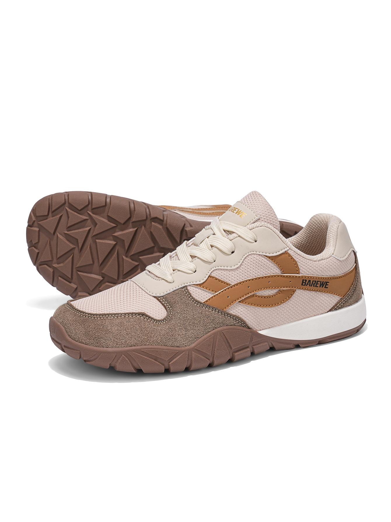 Barewe Wide Toe Box Sneakers for Men & Women, Zero Drop Barefoot Shoes, Lightweight Comfort for Daily Walking