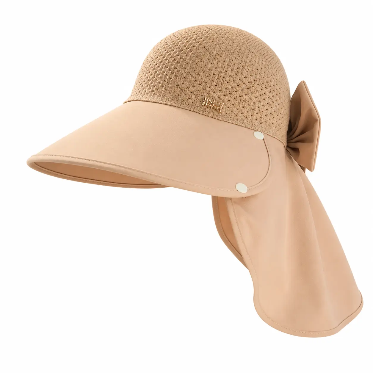 Women’s Wide-Brim Sun Hat with SPF50+ and UPF50 UV Protection — Lightweight, Breathable, Full-Face-Cover Design for Summer Outdoor Activities Including Cycling, Hiking, Beach, and Gardening