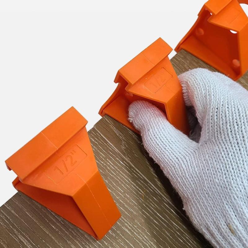 20 Piece Floor Installation Tool Set, British Standard Dual Head Size Pads, Flat Laying Hammer Blocks, Flooring Installation Kit