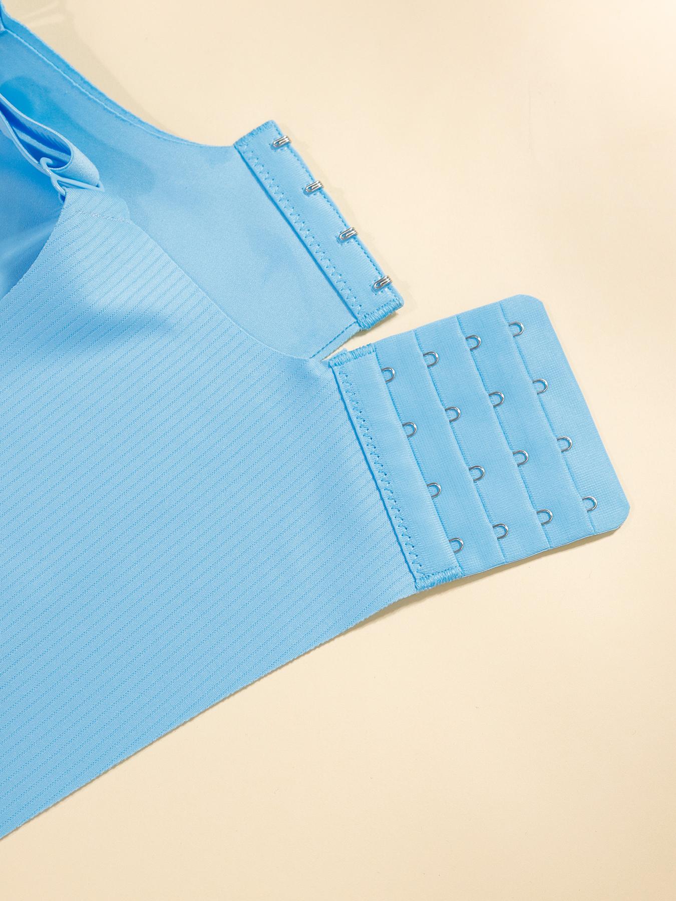 Women's Solid Wireless Bra, ComfortableBreathable Push Up Bra, Softness Lightweight,Lingerie for All Seasons, Pushbra Everyday Bridal Bridal