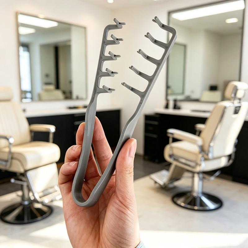 2pcs Men's & Unisex Salon-Grade Hairdressing Set - Styling Tools for Volumizing Top Knots, Slicked Back Pompadours, Pre-Styling Spikes - Portable Compact for Daily Use, Travel, All Hair Types