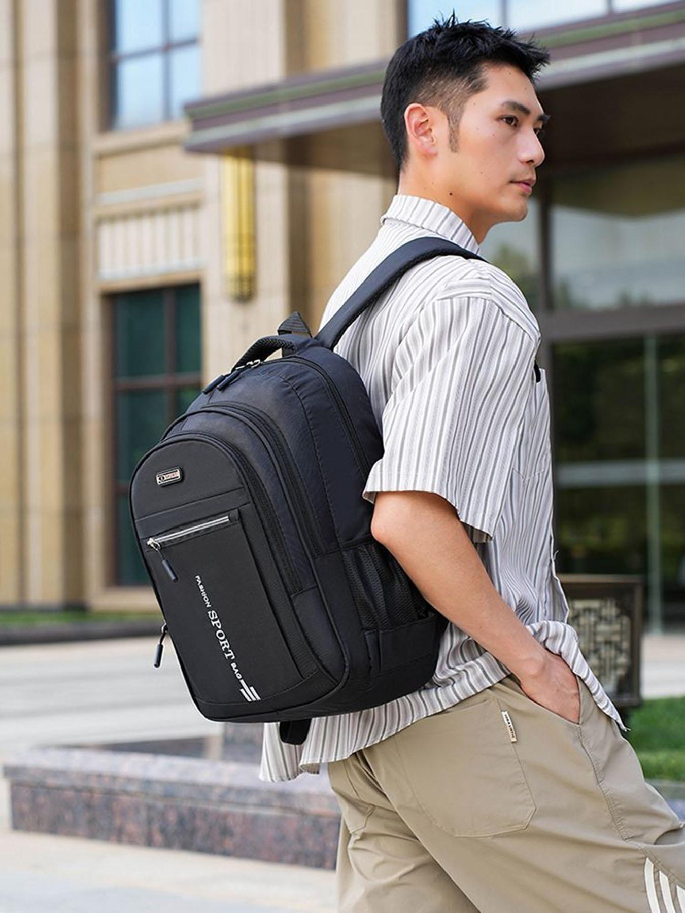 Multi-Compartment Large Capacity Business Backpack – Stylish & Functional Men’s Laptop Travel & Daily Commute Daypack