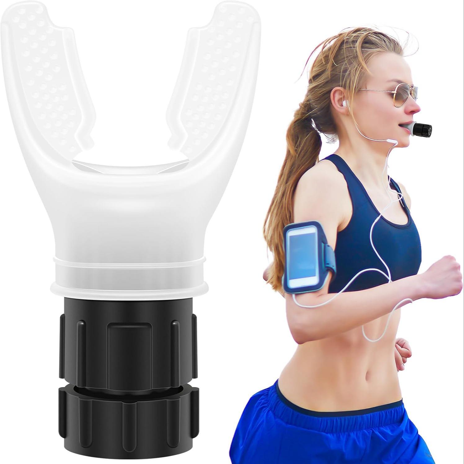 Portable Inhalation Breathing Trainer, Adjustable Resistance Lung Exercise Device, Daily Fitness Essential, Easy to Clean, 1 Piece, Home Training Equipment