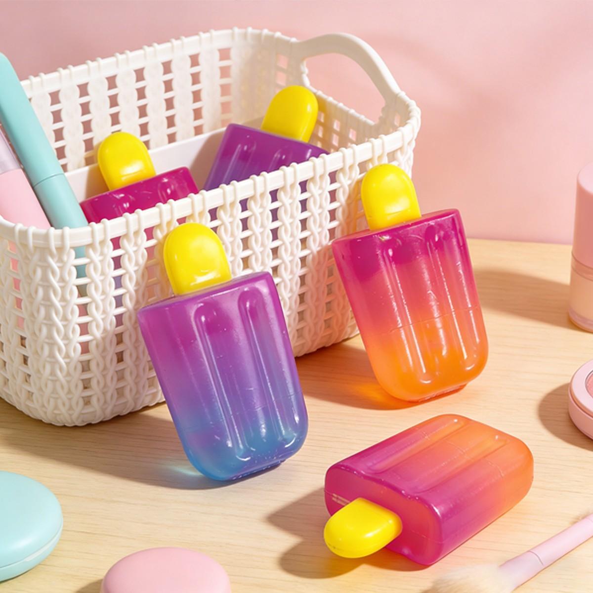 Soft Gel Ice Cream Stress Relief Toy, Squeeze Toy, Summer Ice Cream Shape, Relaxing Toy, Novelty Gift, Birthday Party Favors