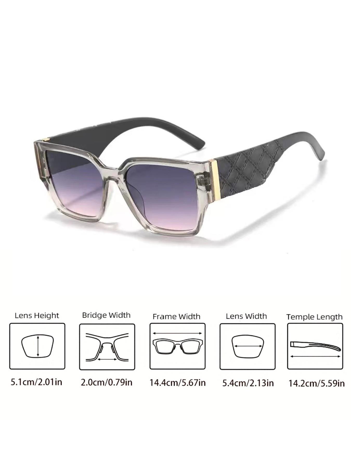 Reading Glasses with Metal Hinge - Minimalist Color Block Design, Fashion Reading Sunglasses Presbyopic Eyewear +1.0 to +4.0