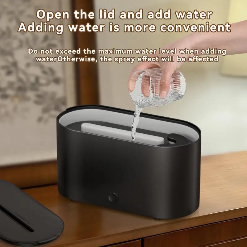 Portable Air Humidifier,Compact Air Humidifier with 7-color, Suitable for Home and Travel, Ideal for Asthma and Respiratory Relief, Face Care Product