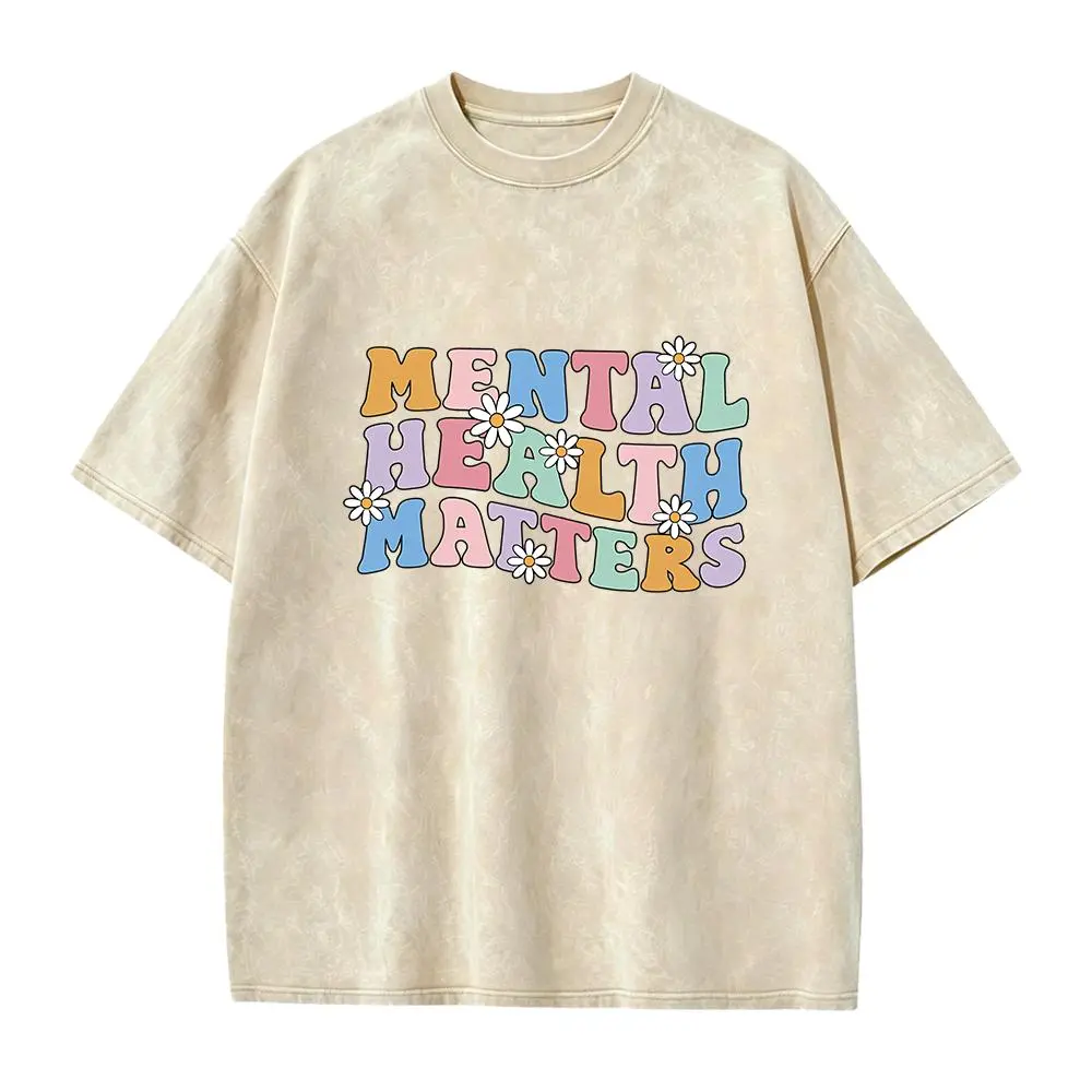 Mental Health Matters Shirt, Floral Mental Awareness Shirt, Therapist Shirt, ADHD Shirt, Autism Shirt, Mental Health Shirt