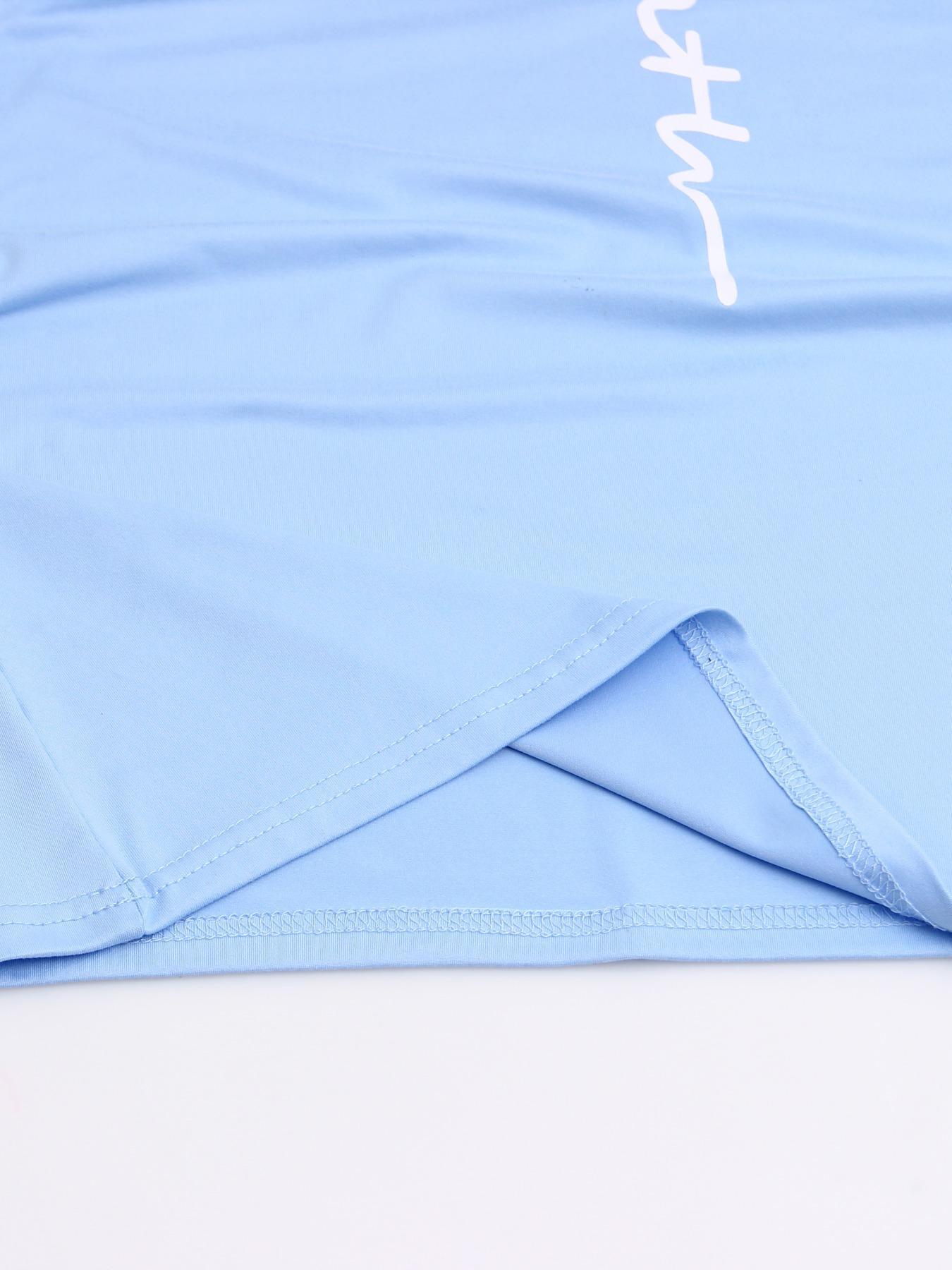 Women's Printed Round Neck Long Sleeve Top with Gradient Print, Comfortable Soft Pants Set, Casual Home Wear, Everyday, All Seasons