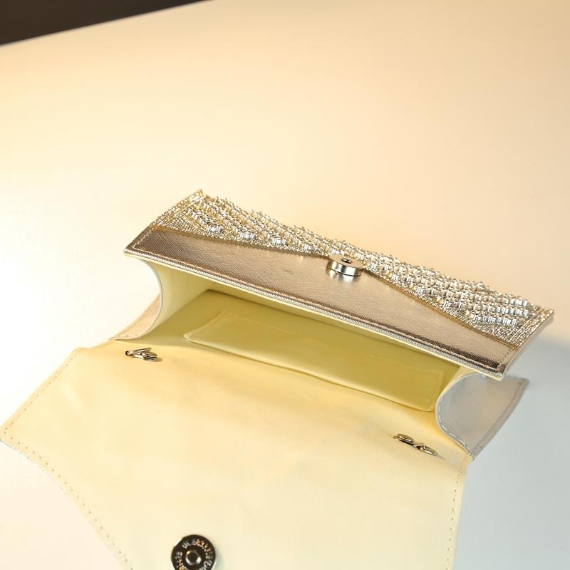 Luxury Rhinestone Handbag, Perfect for Evening Gowns, High-End Sparkling Crossbody Bag, Elegant Clutch for Special Occasions