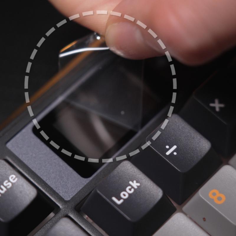 [New]Aula F108 Pro Wireless Full Size Mechanical Gaming Keyboard Knob Smart Screen Num Pad Pre-Lubed Linear Switches RGB Backlit Hot Swappable Custom Keyboard Customize E-Sports Office Computer Accessories(Red Pink) TikTokShopfalldealsforyou