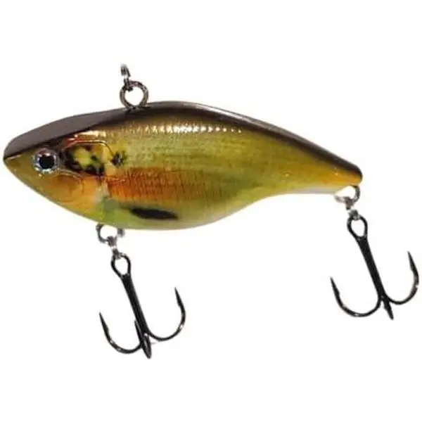 2 3/4" DDT Lipless Crankbait Fishing Lure for Bass, Synthetic Body, Controlled Rof, Lifelike Eyes, Realistic Look, Sinking Vibe Lure, Targeting Bass