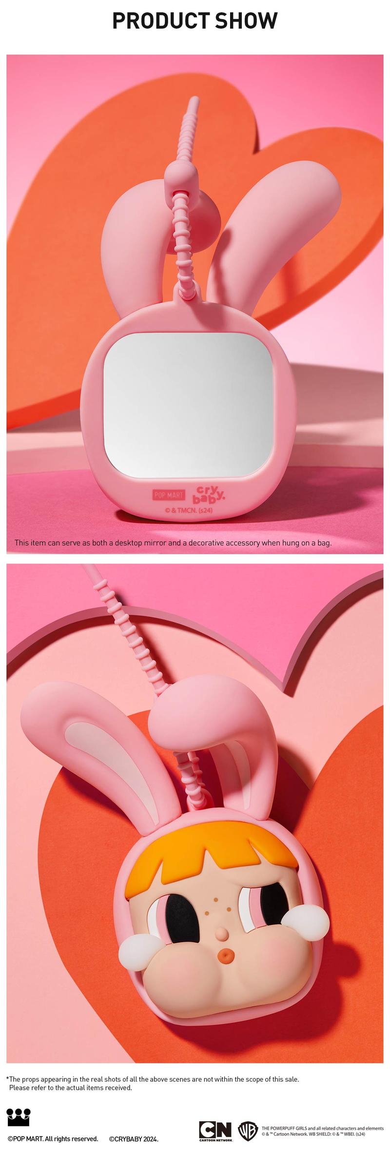 CRYBABY × Powerpuff Girls Series-Mirror Pendant