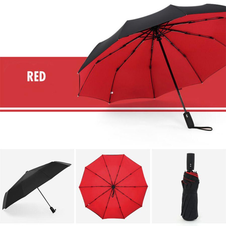 Automatic Folding Large Dual-Layer Rainproof Umbrella, Waterproof Windproof, Outdoor Sun Protection, Home Entertainment, Two-Use Shade Umbrella