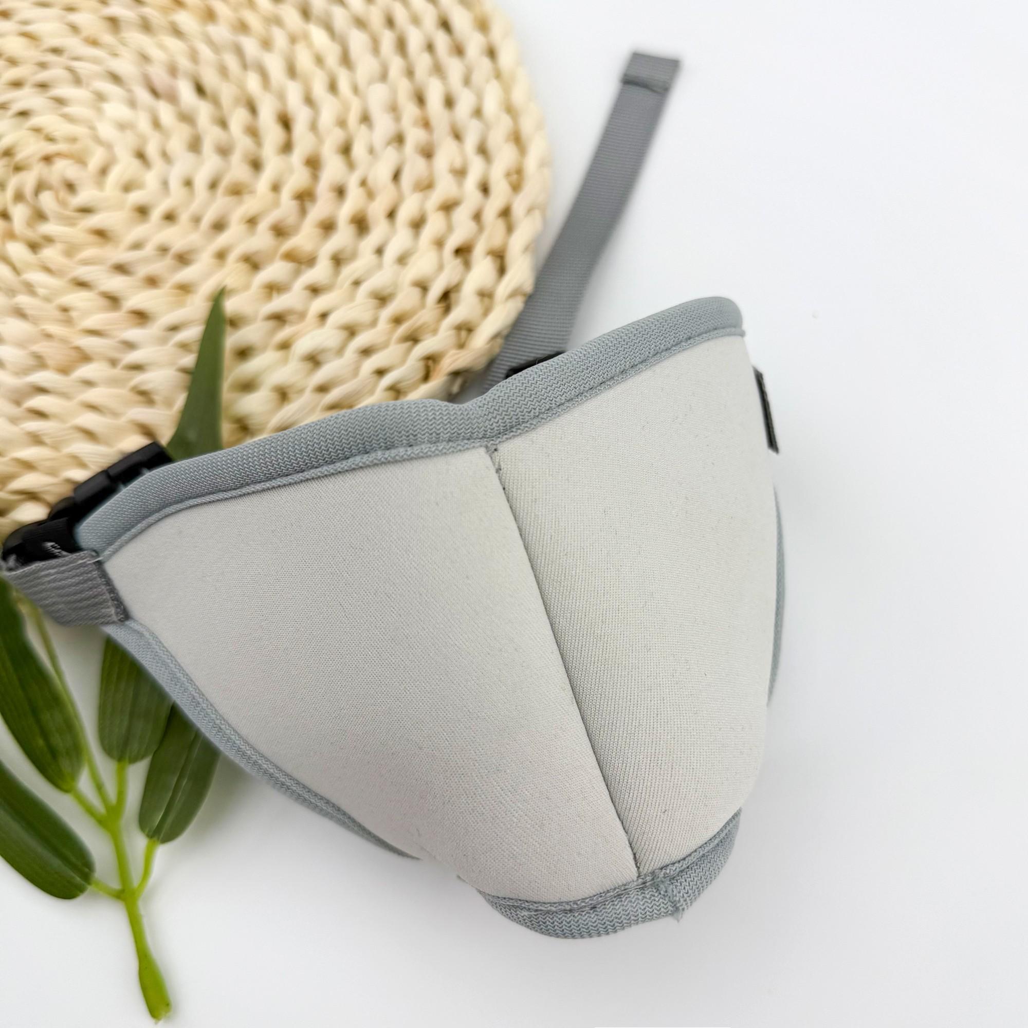 Pet Dog Mouth Guard, Adjustable Mesh Breathable Puppy Bite Prevention Collar, Anti-Chewing & Swallowing Safety Gear for Dogs