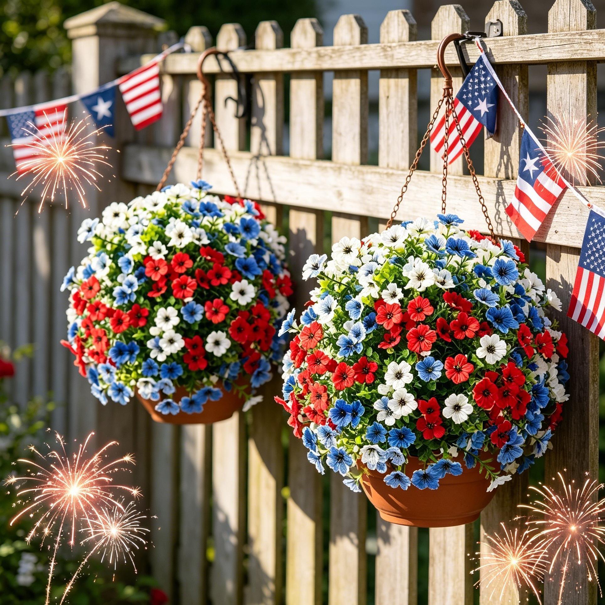 2 Bundles Artificial Violet Rose Bushes, Outdoor UV-Resistant Waterproof Fake Flowers, Patio Garden Decor, Low Maintenance, Christmas Decoration