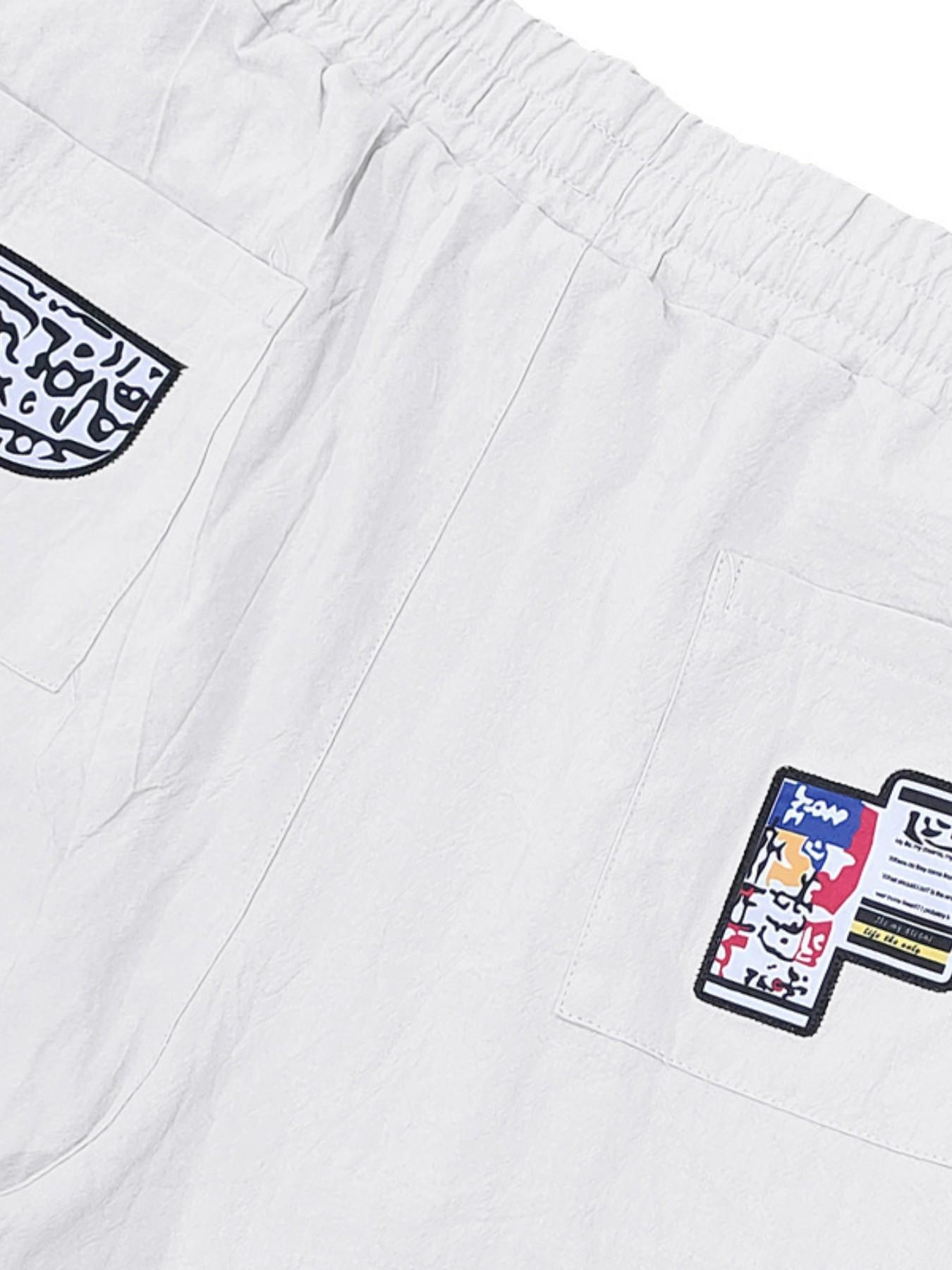 Men's Casual Linen Long Pants, Fall New Arrival, Loose Fit, Trendy Zipper Design, Hip-Hop Style, Comfortable Home Wear